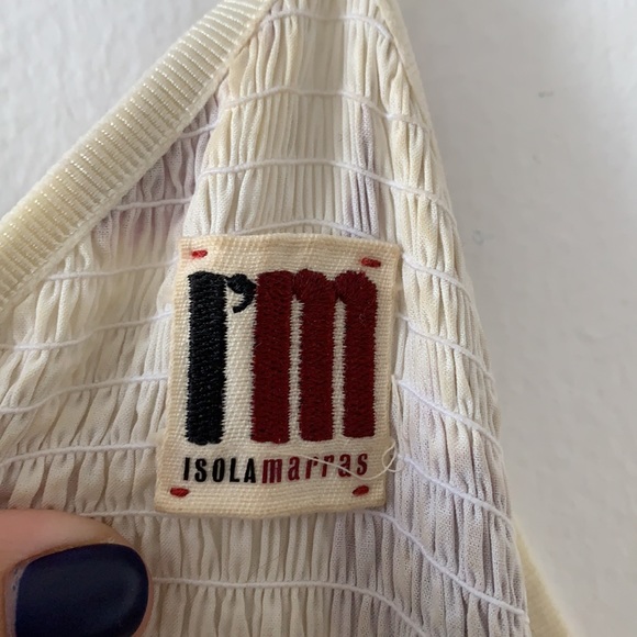 Isola marras dress size 42 Authentic Cotton, Silk - Picture 7 of 11